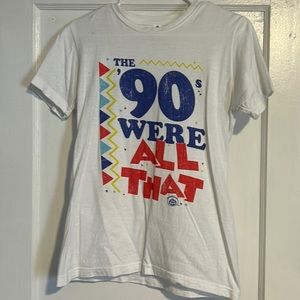 White Nickelodeon T-shirt